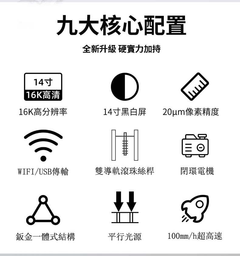 九大核心配置